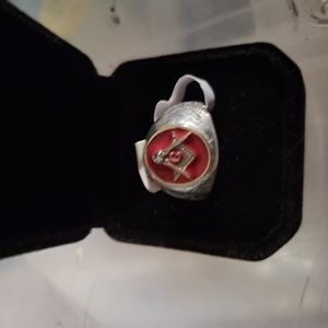Men's Stainless Steel Masonic ring